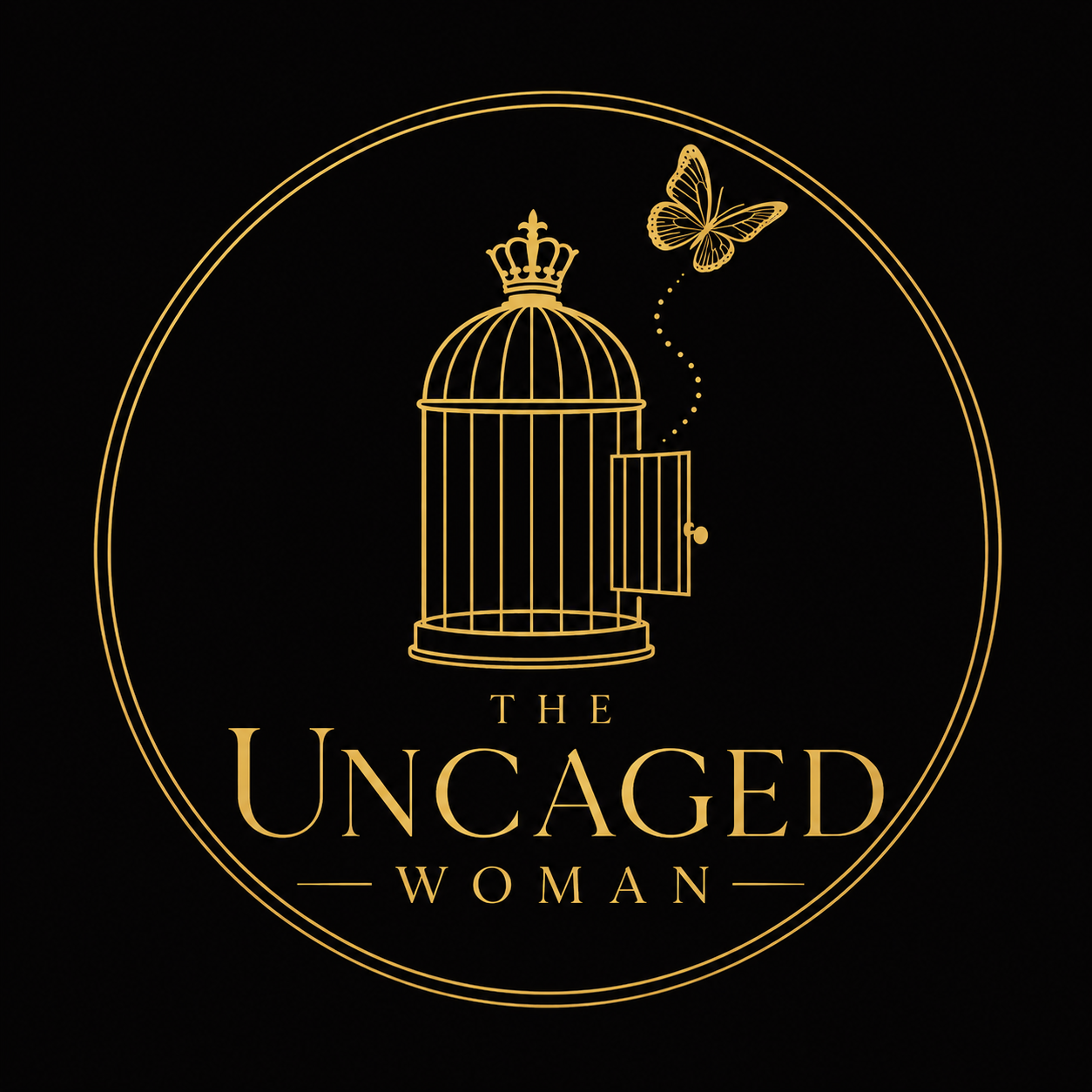 The Uncaged Woman logo